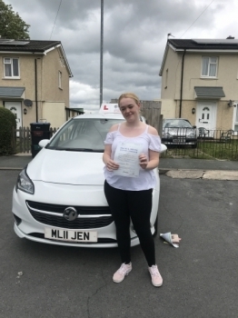 A great first time pass for Leah in Wrexham this morning with 7 minors. I’m sure the examiners are glad the flower bed is still intact 🙈. You’ve been a pleasure to teach, happy and safe driving 🚗...